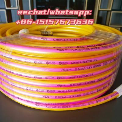 China Factory Direct Sales Flexible PVC Braided Hose PVC High Pressure Flexible Braided Hose for sale