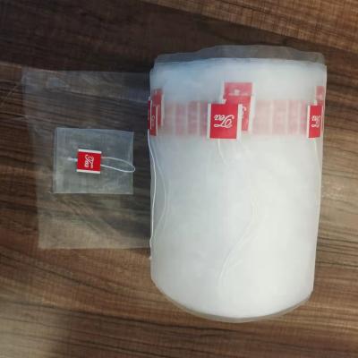 China Food Package Customized Tea Label Nylon Mesh Roll For Tea Packing Machine for sale