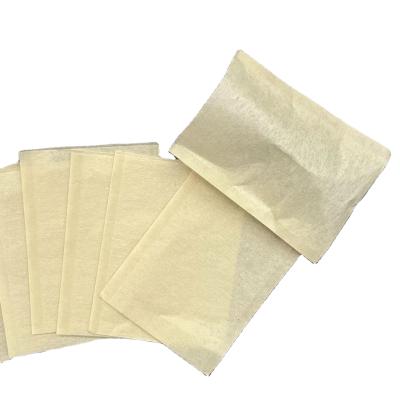 China Eco Friendly Disposable Biodegradable Food Packet Brown Color Unbleached Tea Bag Filter Paper for sale