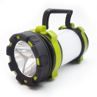 China Outdoor USB Camping LED Camping Lantern Rechargeable LED Flashlight With Power Bank for sale