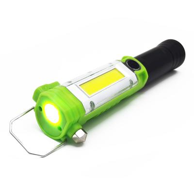 China Portable 10W Magnet COB Led Work Light, Safety Hammer, Belt Cutter, 3*AA Battery, Magnetic Base, Fixture, Camping, Emergency, etc. for sale