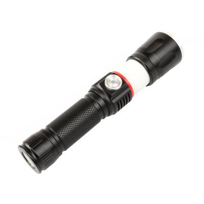 China Portable Torch 18650, Super Bright Powerful Zoom Torch Rechargeable High Power Dimmable Rechargeable Flashlight Tactical Led Flashlight for sale