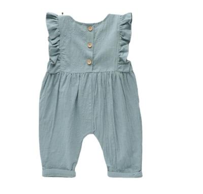 China 2023 Overalls Girl's Substantial Washable Eco-Friendly Breathable Summer Autumn High Quality Jumpsuits For New INS Children Kids Kids Overalls Rompers And Rompers Unisex Baby for sale