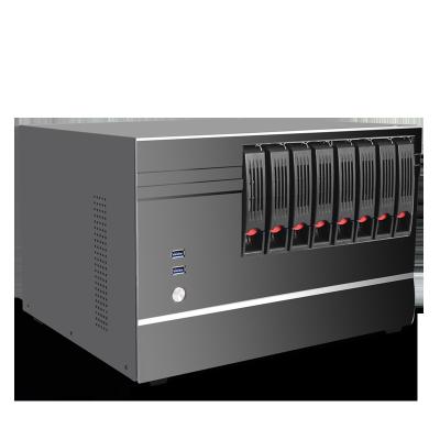 China With Fan NAS Server Network Storage 8 Bay NAS Case Hot Swap Server Chassis for sale