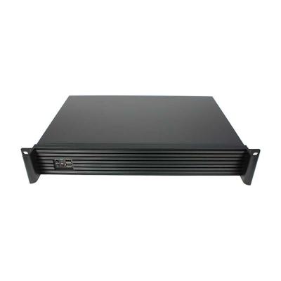 China Server Customized 19 Inch 1.5U 300mm Server Case Industrial Small ATX Server Chassis For Data Collection for sale