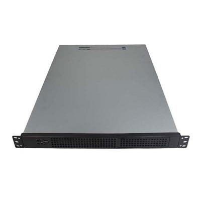 China With Fan 1U Industrial High Rack Chassis Aluminum ATX Motherboard Panel PC Computer Server Case for sale