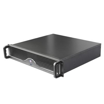 China With Fan 2U Wholesale 19 Inch Aluminum Panel Rackmount Chassis For Micro ATX Motherboard for sale