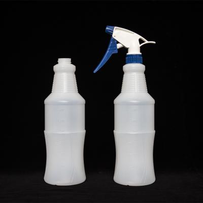 China BEAUTY PACKING Car Care Plastic Clean Bottle 800ml Sprayer Toner Spray Container for sale