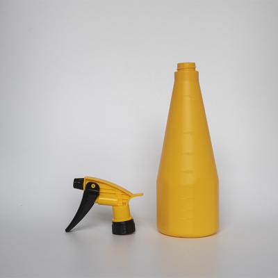 China Chemical Yellow Plastic Air Freshener Spray Stabilized Car Supplies Empty Bottle for sale