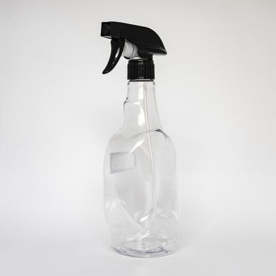 China BEAUTY PACKING Pump Bottle 710ml Car Beauty Wax Bottle Water Solution Cleaning Sprayer Type Plastic Bottle for sale