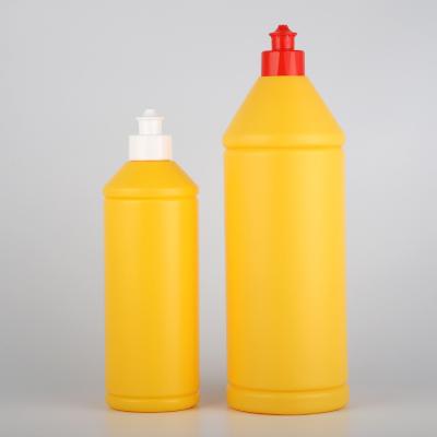 China Household Products Yellow Squeeze Bottle Automobile Bottle For Polisheing Car Oil And Wax for sale