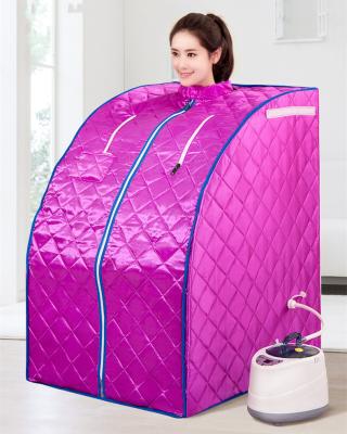 China Portable computer control panel factory steam sauna room with hood beauty spa mini sauna sauna tent for sale