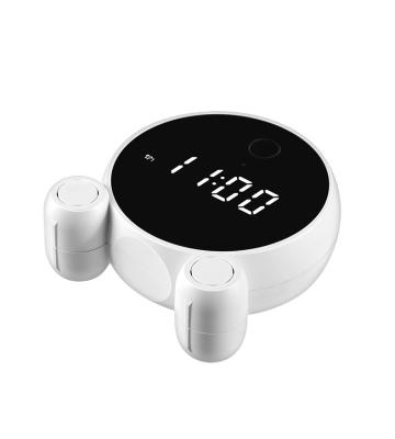 China Night version wifi intercom night version 1080P HD motion detection spy alarm clock 2 way wireless voice intercom camera for sale