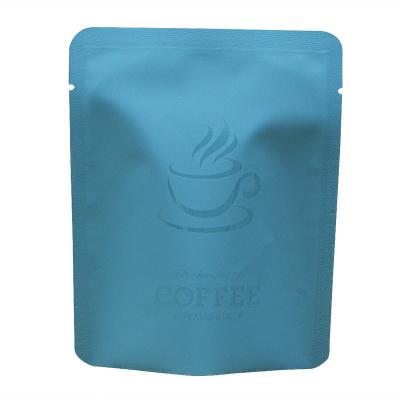 China Hotselling Recyclable Custom Printing Plastic Zipper Coffee Nuts Tea Bags Food Storage Bags Aluminum Tin Tie Kraft Paper Coffee Bags for sale