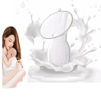 China BPA Free BPA Free Baby Feeding Breast Pump Parent Manual Breast Collector Patch Milk Silicone Manual Breast Pumps for sale