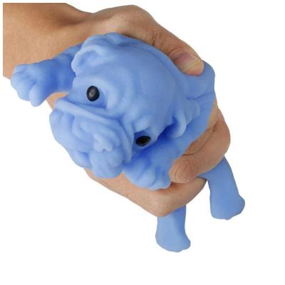 China Children's toys high quality kawaii silicone dog special hot sale squishy fidgety person for sale