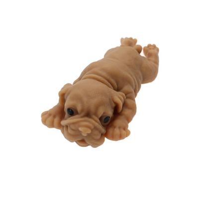 China Latest Design New Arrival Children's Toys Horizontal Squeeze Silicone Dog Dog Person for sale