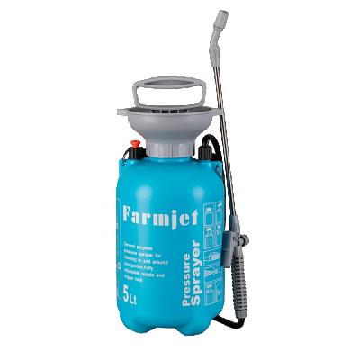 China Farmjet 5L Pressure Shoulder Strap Hand Backpack Garden Sprayer Manual Pump Sprayer Adjustable Garden Sprayer with Pressure Relief Valve for sale