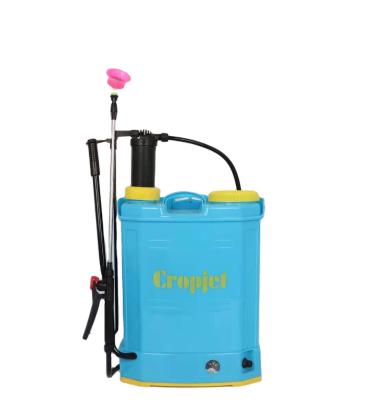 China 8~10m manual and electrik sprayer 2in 1 rechargable sprayer agriculture spray pump for sale