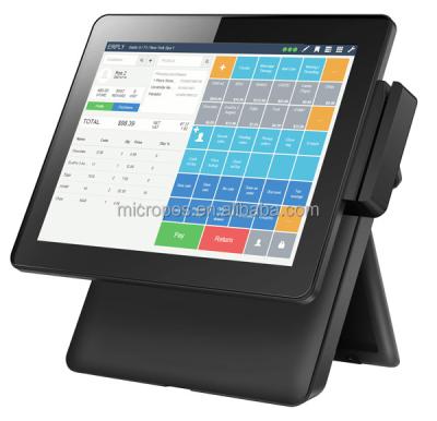 China Restaurant/mall/hotel pos software for restaurant countertop pos dual screen touch pos system for sale