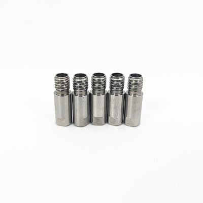 China 3D Printer CNC Machining Stainless Steel Parts 3D Printer Throat Inner Hole 4.1mm for sale