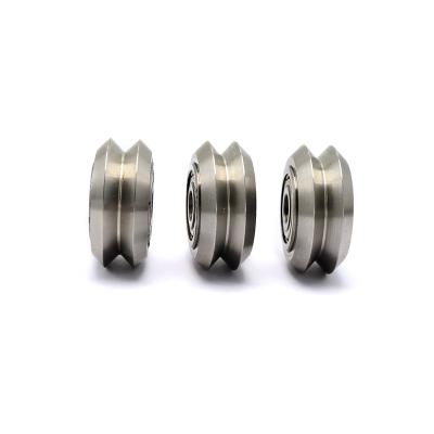 China Building Material Stores CNC Machining 3D Printer Wheels Stainless Steel V Pulley 3D Printer V Pulley Wheel With Supporting Pulley for sale