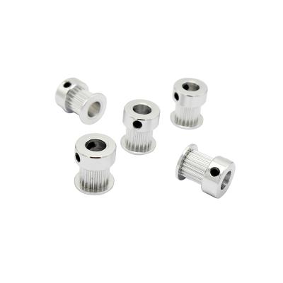 China Building material shops 3d printer belt pulley 20T gt2 synchro pulley idler pulley 5mm inner bore 6mm 8mm for sale