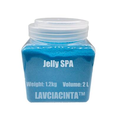 China Spa Salon LAVCIACINTA Barrelled Jelly Pedicure Bulk Way For Foot Jelly SPA Salon Exfoliate Scrub Relax Hand Foot Massage for sale