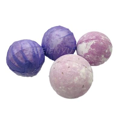 China CBD Lavender Essence Hemp Oil Bath Bombs Organic Vegan Bath Fizzies Bubble Bath Aid For Sleeping OEM ODM ENYUMB22 for sale