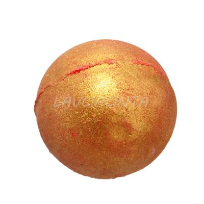 China Organic 150g Gold Bath Shimmer Bombs With Ring Bubble Bath Fizzies Wholesale Private Label ENYUMB2022021824 for sale