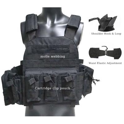 China Army police vest YAKEDA CS game chalecos antibalas security police black outdoor training tactical vest for sale