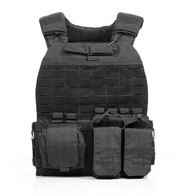 Cina Molle System Quick Release Laser Cut Tactical Molle System Vest Equipment Plate Carrier Military Vest in vendita