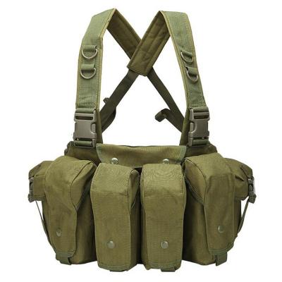 China Hunting Rig Chest Rig Chest Chaleco Militar ak47 Adjustable Outdoor Tactical Hunting Rig Outdoor Activities Security with Pockets for sale