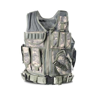 Chine Yakeda Lightweight Breathable Molle Military Tactical Vest Army Vest Plate Carrier Lightweight Training Heavy Duty Vest à vendre