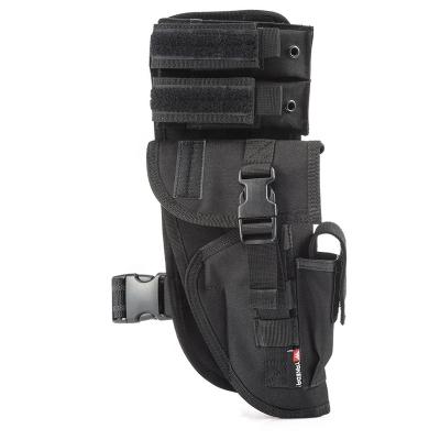 China Tactical Adjustable Military Training Gun Holster Airsoft Combat Molle Thigh Mount Pistol Gun Holster Gun Drop Leg Holster Te koop