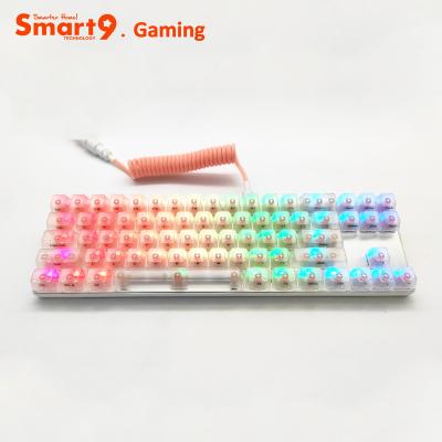 China 2022 New Product Smart9 Plastic Game Radio Musical Keyboard Gaming Mechanical Keyboard for sale