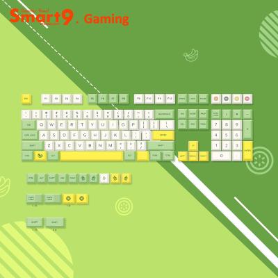 China PBT Smart9 Coral Sea PBT Keycaps Dye Submarine With Dye Sublimation PBT Single Shot Custom Drawing Keycaps for sale