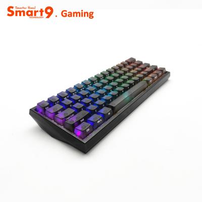 China High quality e-sports metal Smart9 keyboard 60% special keyboard metal mechanical keyboard for sale