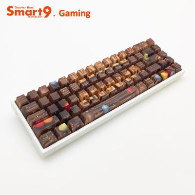 China Smart9 Mechanical Gaming Keyboard Gaming High Quality Keyboard RGB Led Wireless for sale