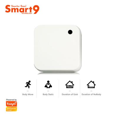 China Tuya Powered APP Control Smart9 Presence Sensor Human Body Existence Detector Working With Smart Life APP for sale