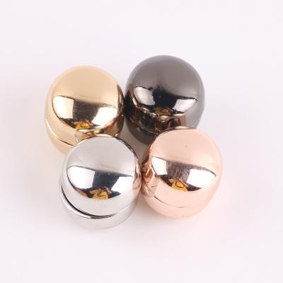 China Wholesale Leisure Fashion Women Fashion Strong Magnet Button Around Pins Hijab Pin Muslim Shawl Scarf Brooches for sale