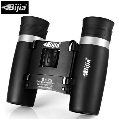 China BIJIA 8x21 Binocular Mini Toy Binoculars Telescope Professional Folding Opera Glasses For Hunting Travel for sale