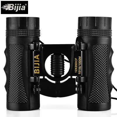 China Hunting BIJIA 12x25 Optical Binoculars Binocular Promotion Binoculars Compact Hunting Binocular for sale