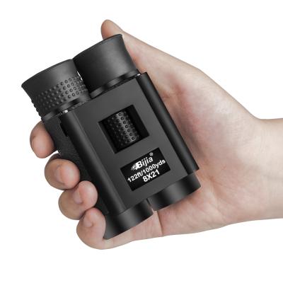 China BIJIA 2019 New Design Rubber and Metal Promotional Gifts Binoculars for Kids Binoculars Toys 10*9*3.5 for sale