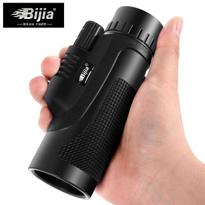 China High Power Glass Lens BIJIA HD12X50 Monocular Bright And Clear Chain Of Optics - Sight Monocular Telescope With Tripod for sale