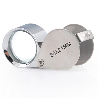 China Diamond Inspection BIJIA 10x21 High Power Magnifying Glass For Jewelers Loupe for sale