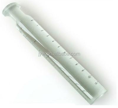 China Bausch & Lomb 812618 Plastic Magna-Ruler 2X Bar Magnifier/Ruler w/Acrylic Lens, 10 in. Long for sale