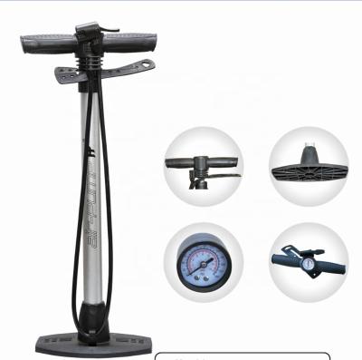 China Eco - Friendly High Pressure Bicycle Floor And Bike Hand Pump for sale