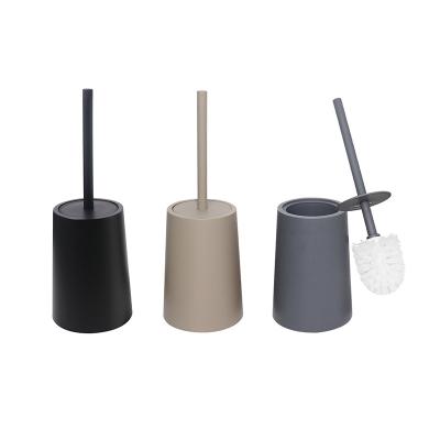 China Well Made Washing Manufacturer Plastic Clean Part Sustainable Handle Silicone Main Toilet Brush for sale