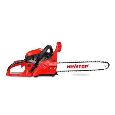 China New 20 Inch 2-Stroke Portable Top Handle 2-Stroke 56cc Gasoline Pruning Chainsaw for sale